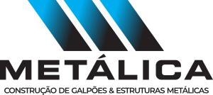 Logotipo da Metálica Construtora